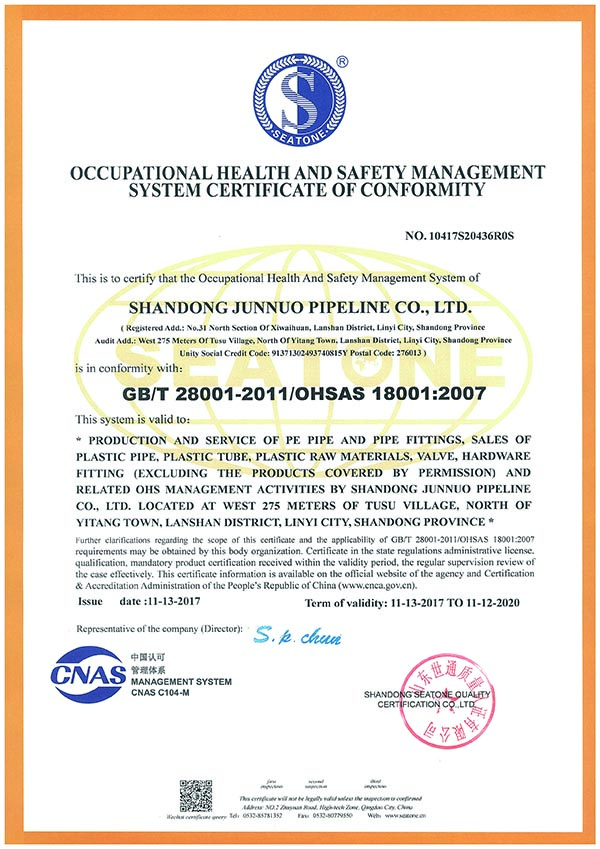 OHSAS 18001